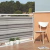 Kép 2/2 - NORTENE BALCONY CITY - Exkluzív belátáskorlátozó erkélyháló 0,9 x 3 m szürke-fekete