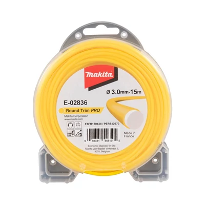 Makita damil kerek "roundTRIM PRO" 3,0mm x 15m