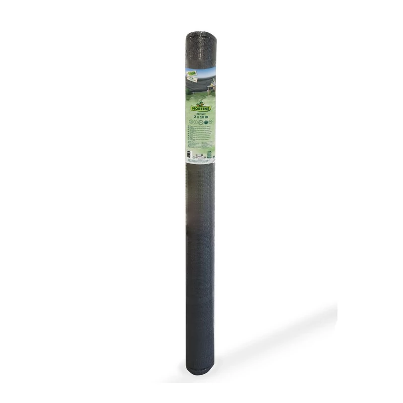 NORTENE RECYNET - Tartós, szőtt árnyékoló háló, 2 x 10 m, antracit