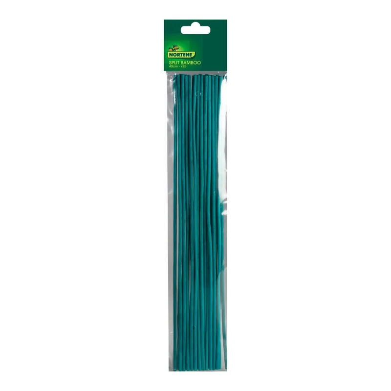 NORTENE SPLIT BAMBOO - Festett bambuszpálca 0,4 m zöld (25 db/csomag)