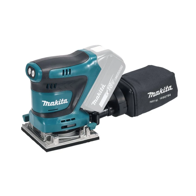 Makita 18V LXT ® Li-Ion 210 W 112x102 mm rezgőcsiszoló Z