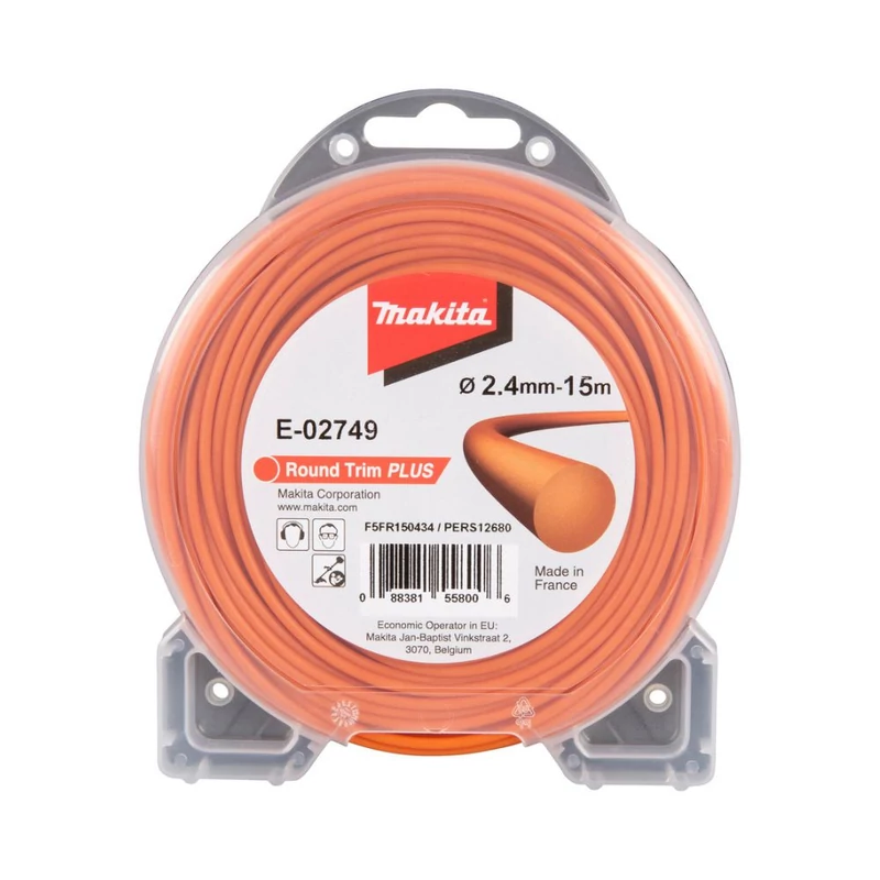 Makita damil kerek "roundTRIM PLUS" 2,4mm x 15m