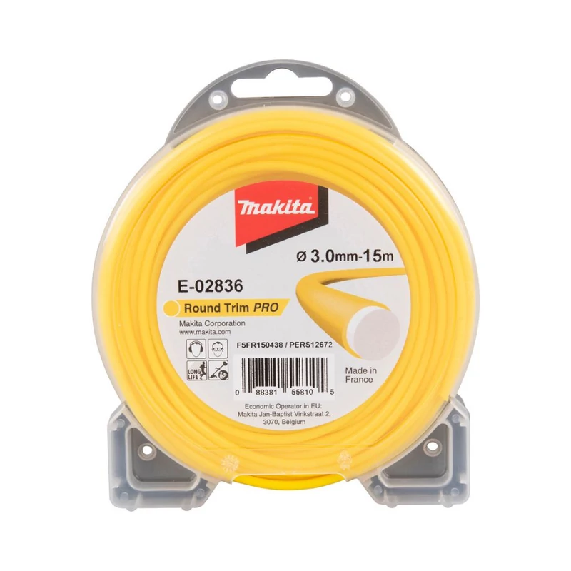 Makita damil kerek "roundTRIM PRO" 3,0mm x 15m